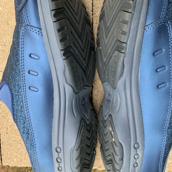 Easy Spirit Slip on clog. Size 11. Sparkly Navy - Picture 2 of 4